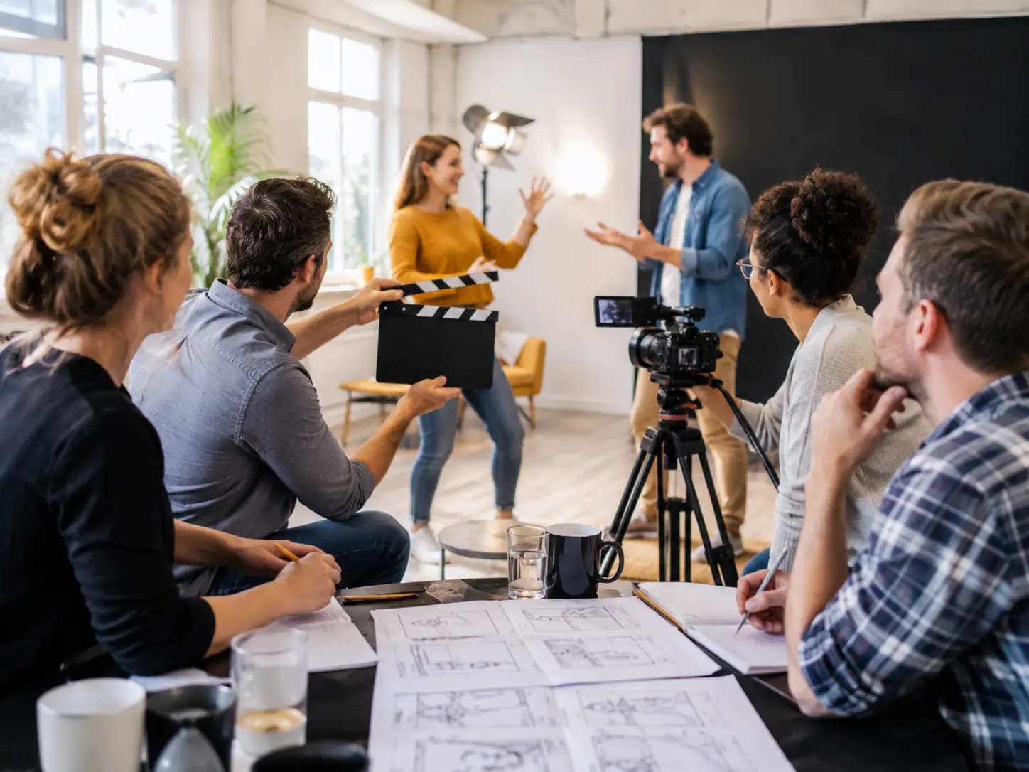 Team Building Cinéma — animation d'entreprise créatif en intérieur