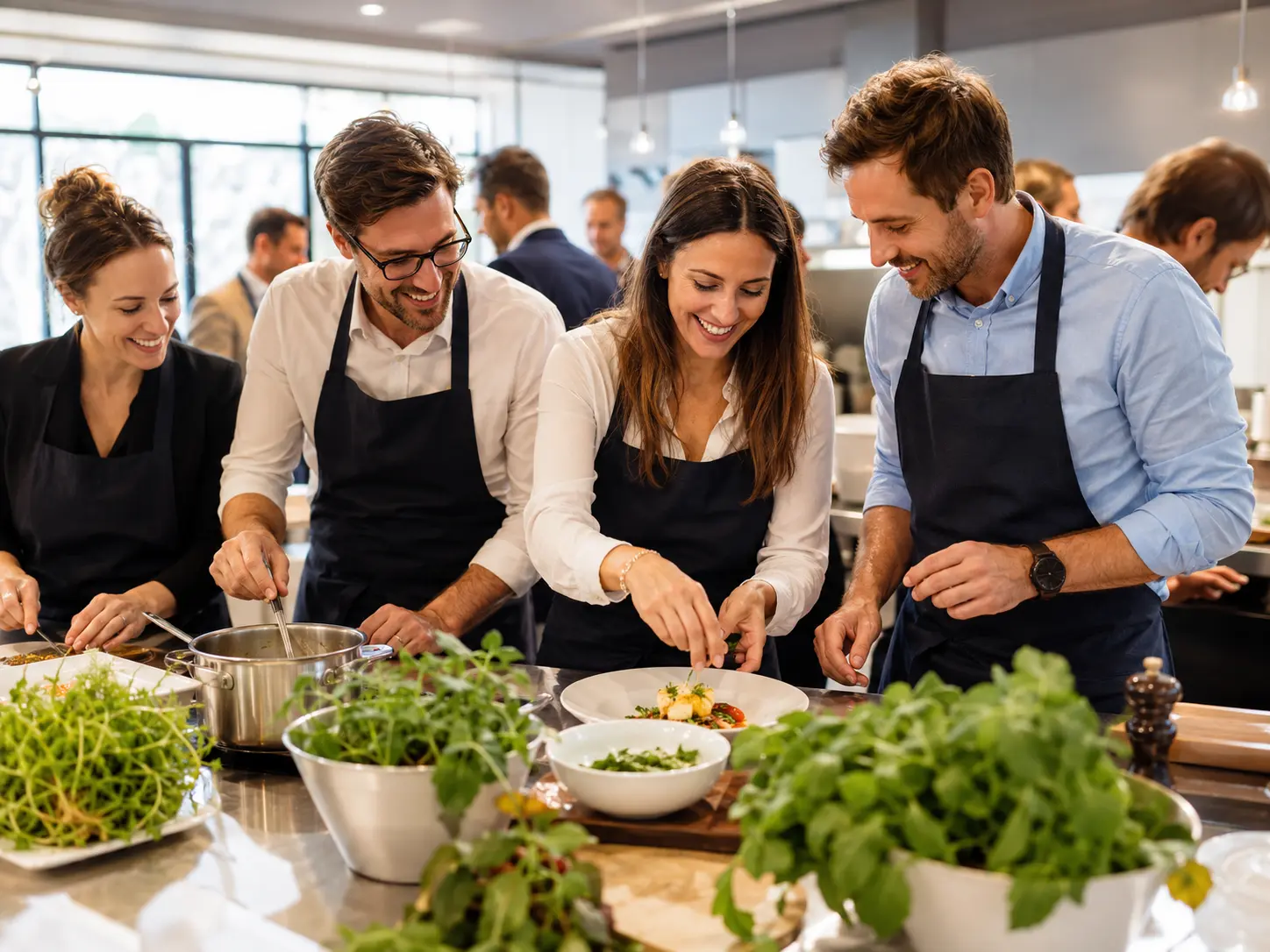 Masterchef Challenge — animation d'entreprise gourmand en intérieur
