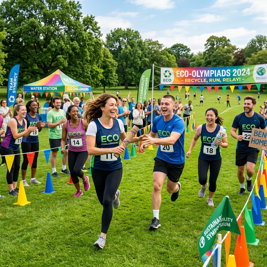 Olympiades RSE & Solidaires — animation d'entreprise sportif en plein air