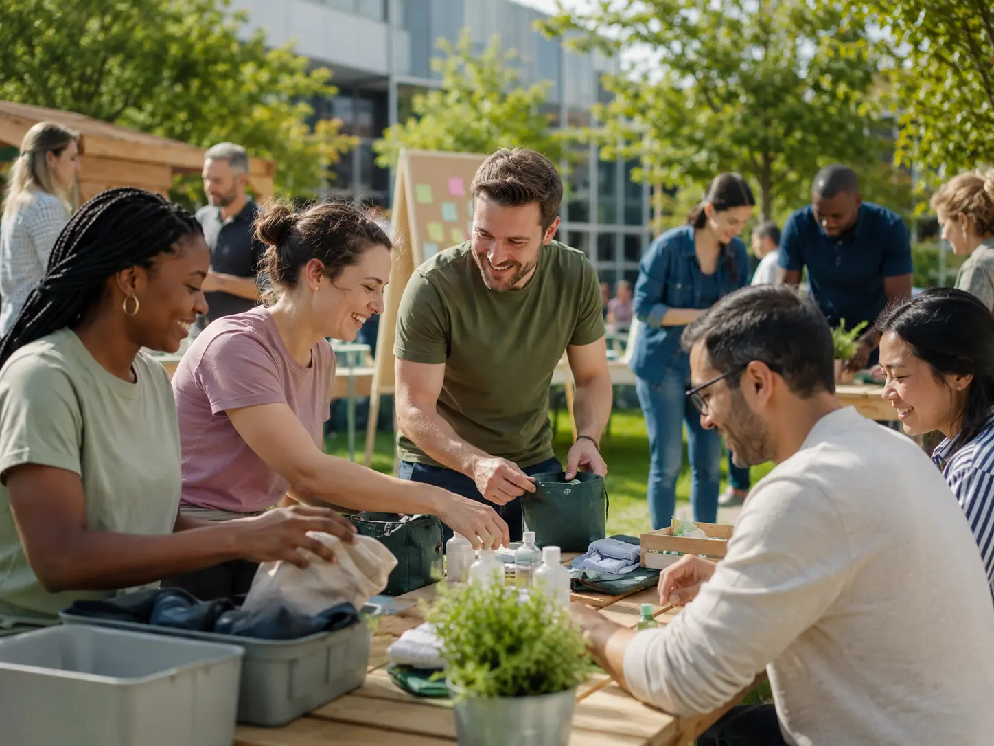 Olympiades RSE & Solidaires — animation d'entreprise sportif en plein air