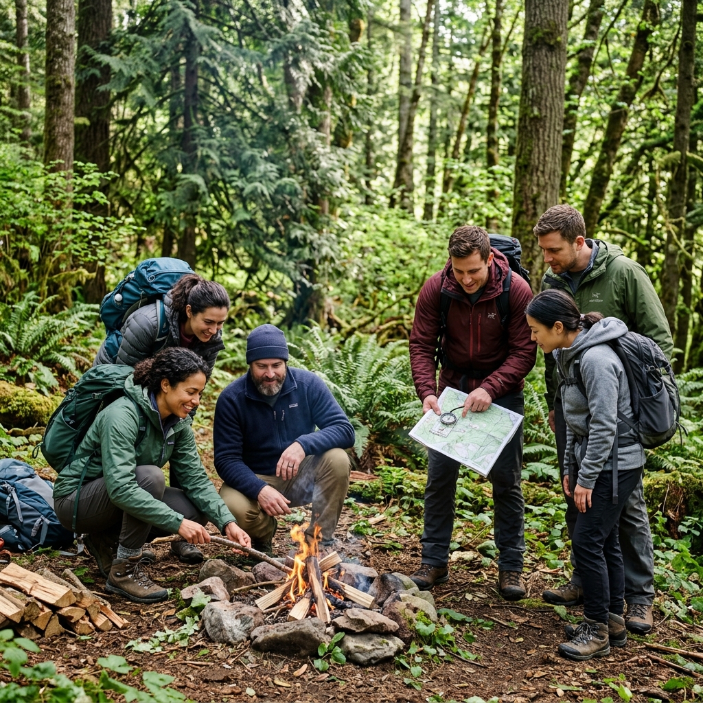 Raid Aventure & Survie — animation d'entreprise sportif en plein air