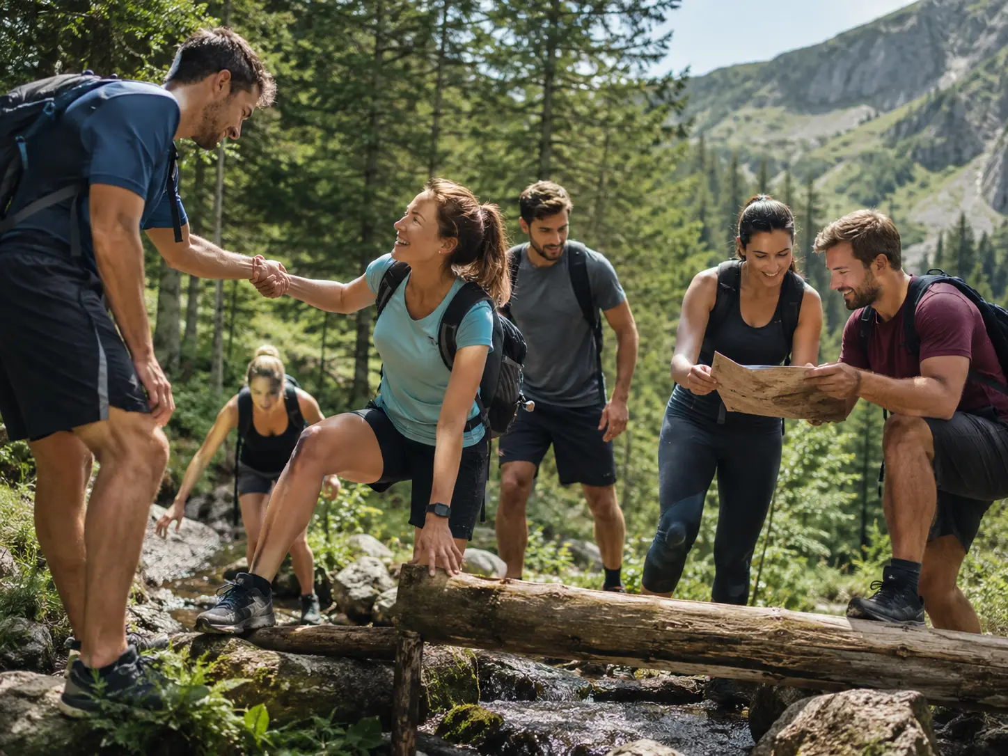 Raid Aventure & Survie — animation d'entreprise sportif en plein air