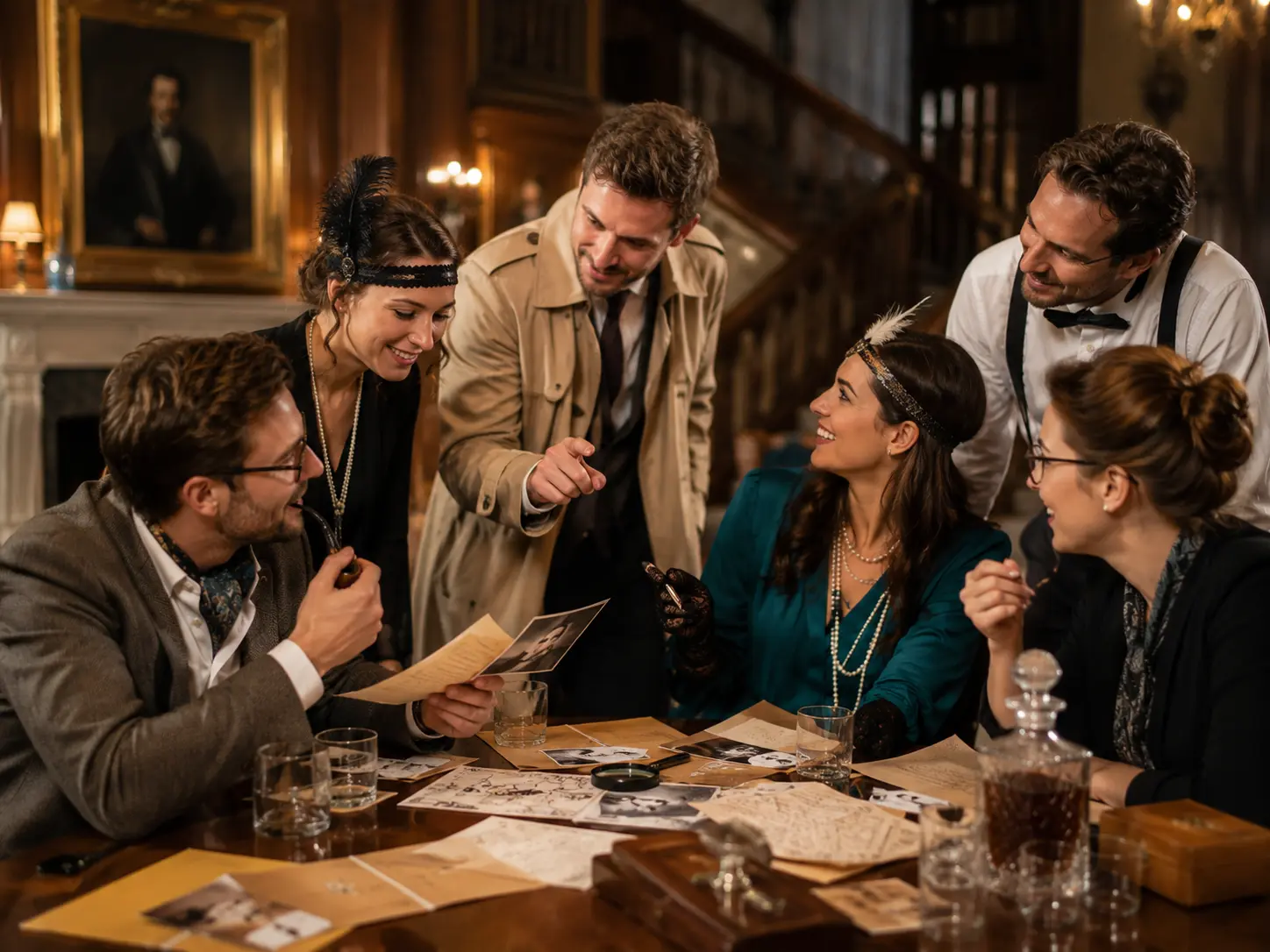 Murder Party : Le Crime du Manoir — animation d'entreprise créatif en intérieur